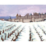 Carcassonne neige