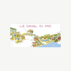 Carte postale - Le canal du Midi 3/3