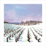 Carcassonne cite sous la neige