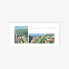 Carte postale - Châteaux cathares