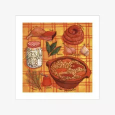 Carte postale - Carcassonne, le cassoulet