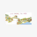Carte postale - Le canal du Midi 3/3