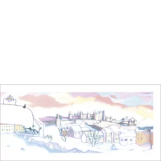 Carcasonne sous la neige